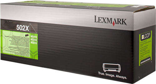 Lexmark toner 50F2X00 (502X) XL noir