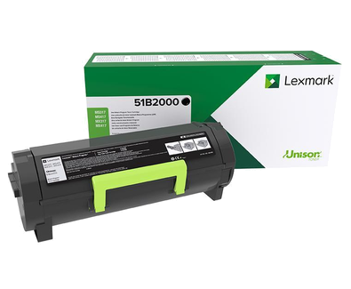 Lexmark toner 51b2000 LRP noir