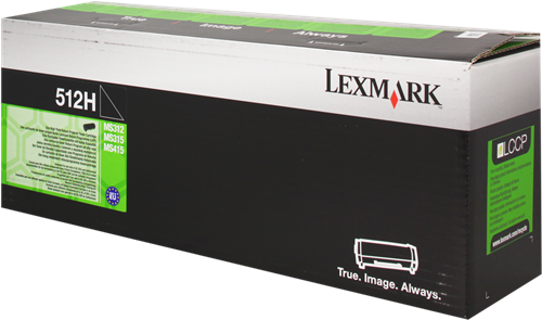 Lexmark toner 51F2H00 (512H) noir