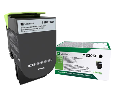 Lexmark toner 71B20K0 noir