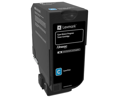 Lexmark toner 74C20C0 cyan