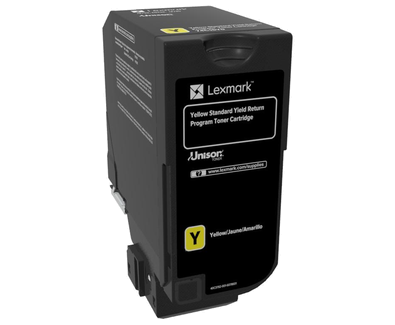 Lexmark toner 74C2SY0 jaune