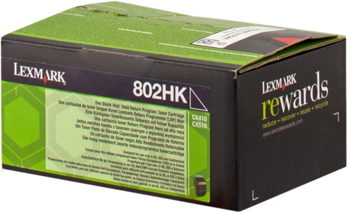 Lexmark toner 80C2HK0 (802HK) noir