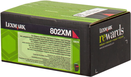 Lexmark toner 80C2XM0 (802XM) magenta
