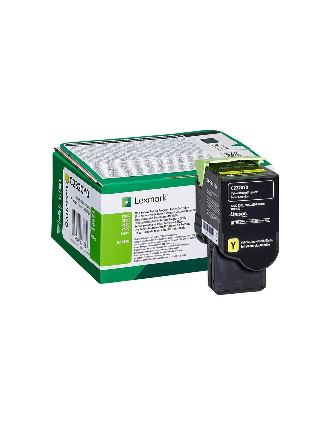 Lexmark toner C2320Y0 jaune