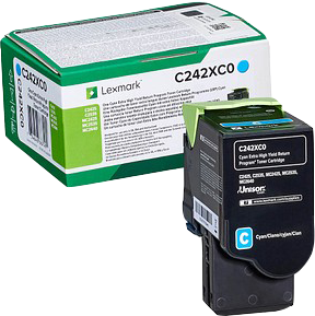 Lexmark C242XC0 toner cyan