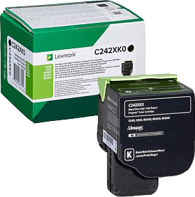 Lexmark C242XK0 toner noir