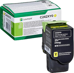 Lexmark C242XY0 toner jaune