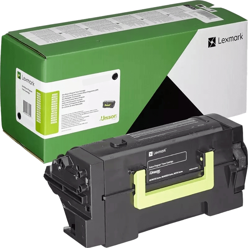 Lexmark toner 58D2U0E noir