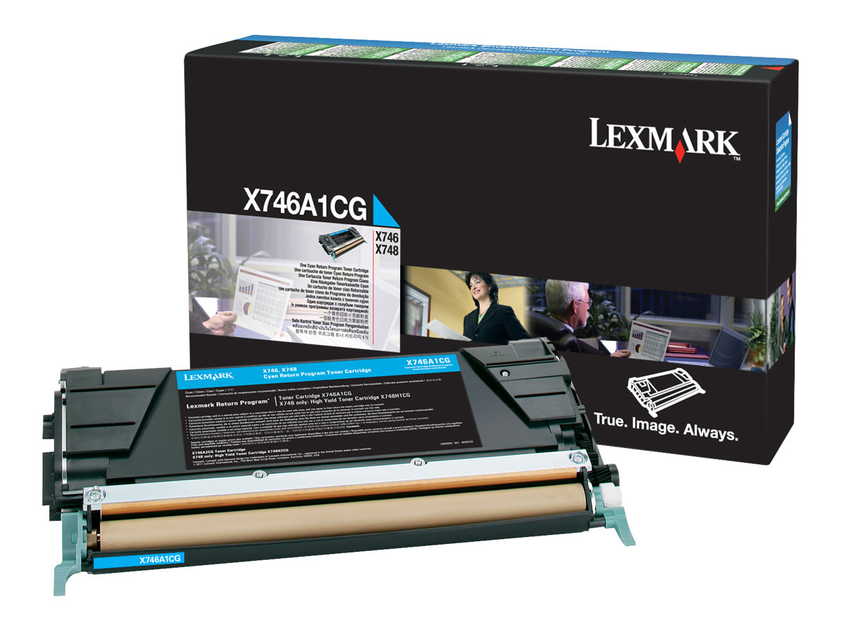Lexmark Toner X746/X748 cyan