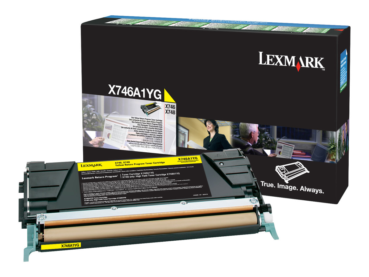 Lexmark Toner X746/X748 jaune
