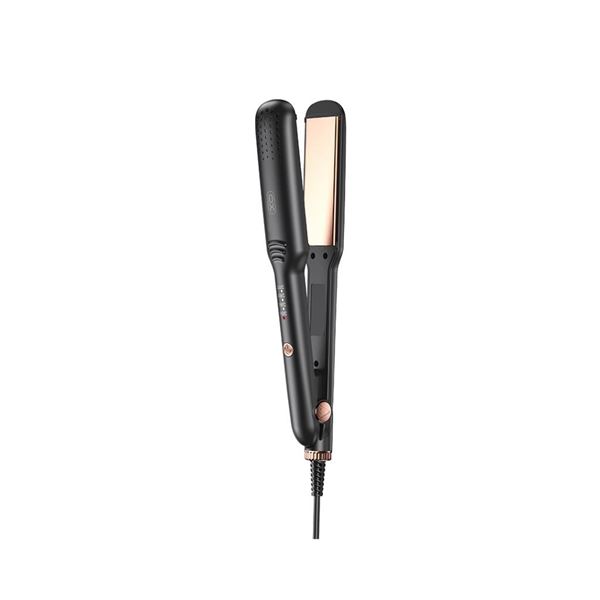 Lisseur à cheveux XO - Puissance 60W - 4 niveaux de température jusqu'à 230°C - Chauffe ultra rapide - Couleur noire