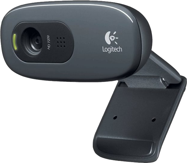 Logitech C270 Webcam HD 720p - 3Mpx - USB 2.0 - Microphone intégré - Angle de vision 60º