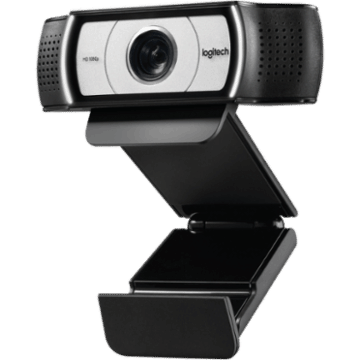 Logitech C930e Webcam HD 1080p - USB 2.0 - Microphones intégrés - Mise au point automatique - Angle de vision 90º