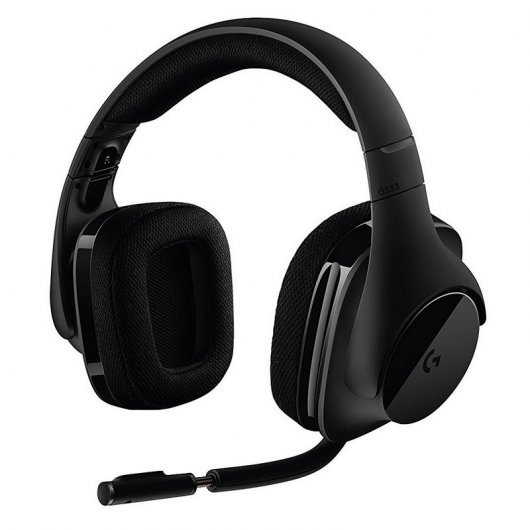 Casque gaming sans fil avec micro Logitech G935 - Noir