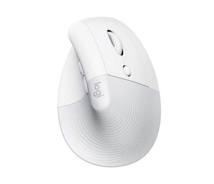 Logitech Lift Souris Verticale - Blanche