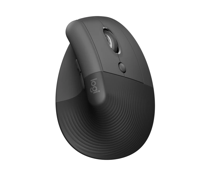 Logitech Souris Verticale Noir/Gris