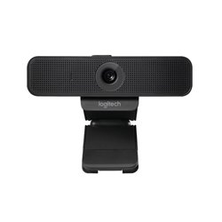 Logitech Personal Collaboration Pack avec Webcam Vidéo C925e FullHD 1080p + Casque Filaire MSFT Teams Zone - Couleur Noir
