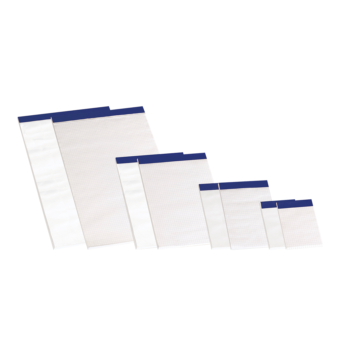LOT de 10 Enri Bloc-notes agrafé sans couverture A6 4 x 4 80 feuilles – Format A6 compact – Sans couverture pour plus de commodité – Agrafé pour plus de durabilité – 80 feuilles de papier de haute qualité