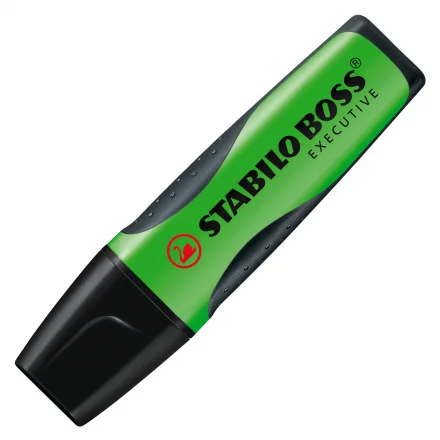 Lot de 10 surligneurs Stabilo Boss Executive Vert
