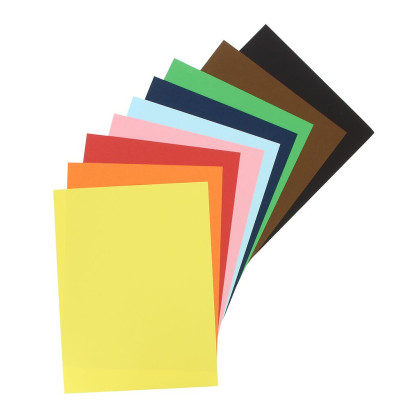 Oxford Lot de 10 Blocs Cartes Colorées A4+