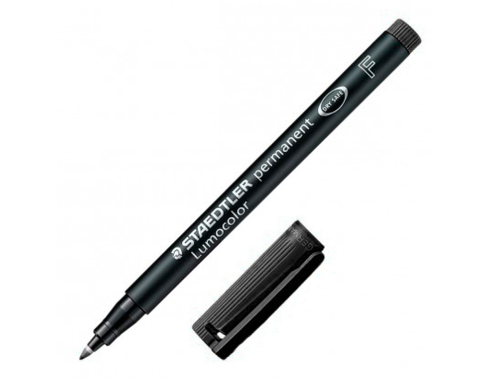 Lot de 10 Staedtler Lumocolor 318 Noir