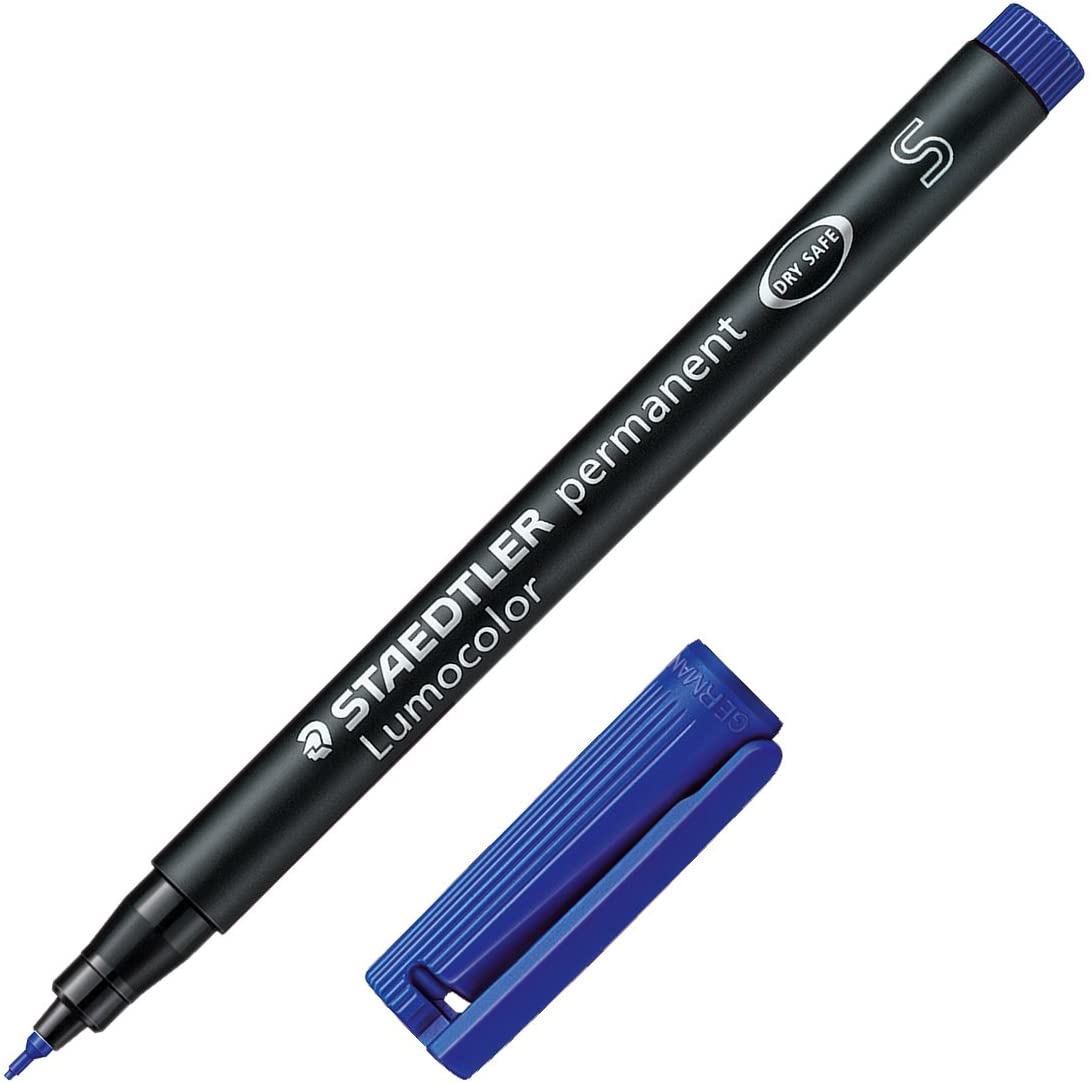 	LOT de 10 Staedtler Lumocolor Permanent