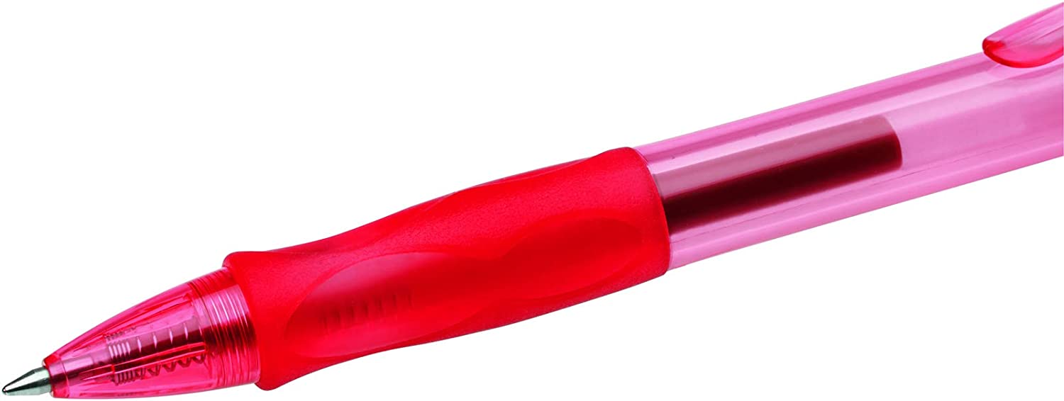 Lot de 12 stylos Bic Gel-ocity - Rouge