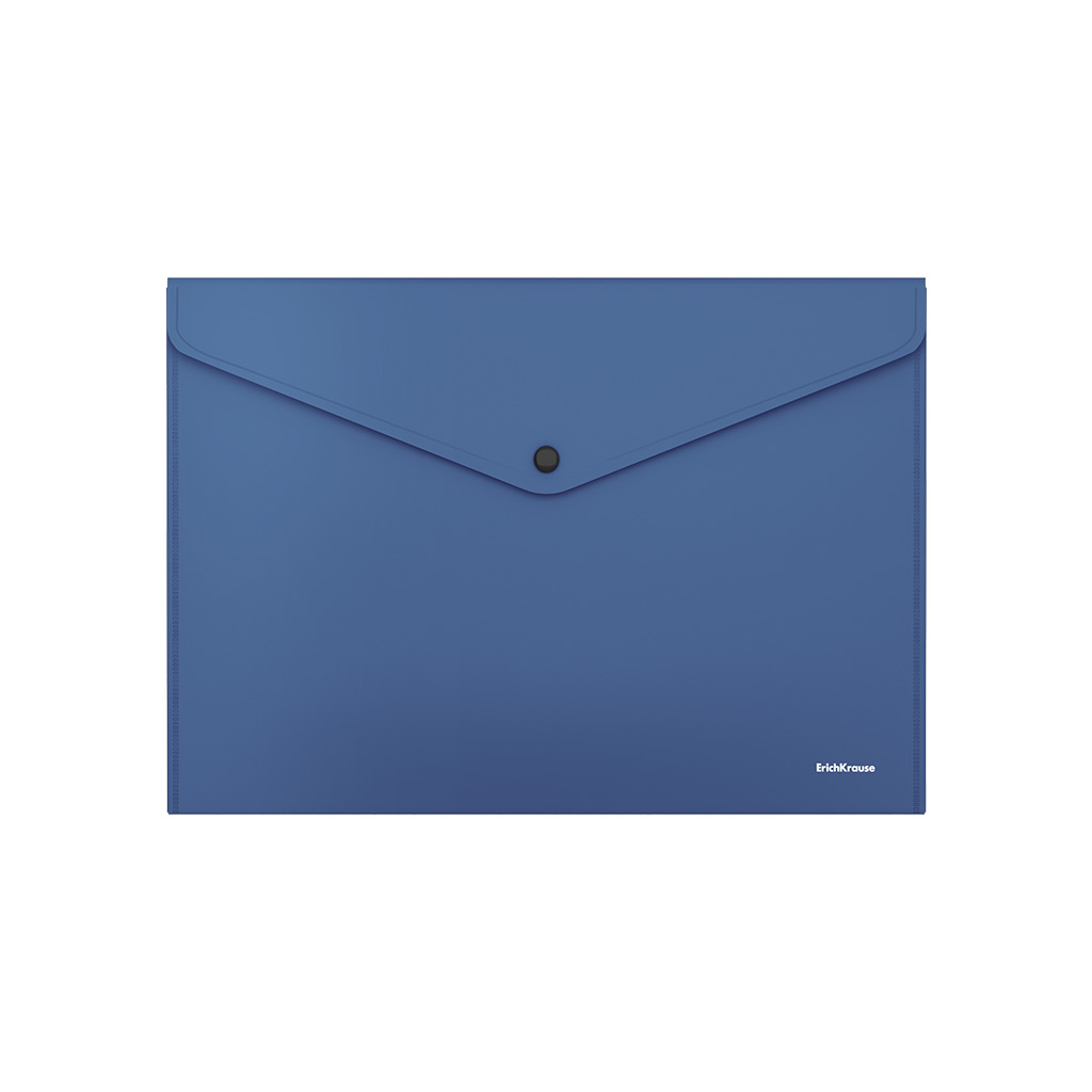 LOT de 12 Enveloppes Erichkrause Fizzy Classic - Taille ?4 - Opaque - Couleur Bleu