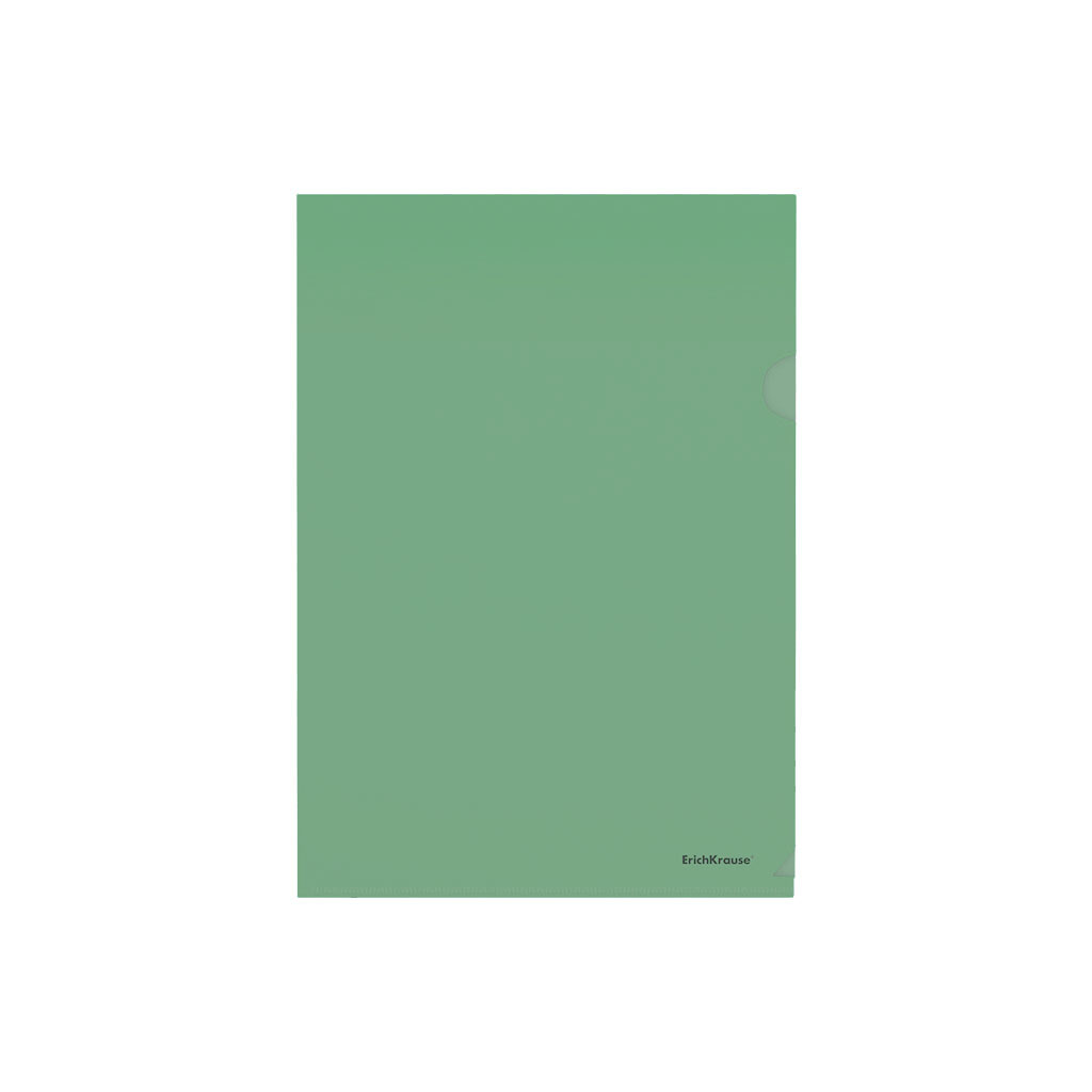 LOT de 12 Erichkrause Dossiers Uñero Fizzy Classic - A4 Semi-transparent - Couleur Vert