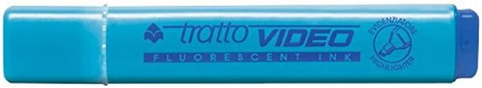 LOT de 12 Marqueur fluorescent Tratto Video