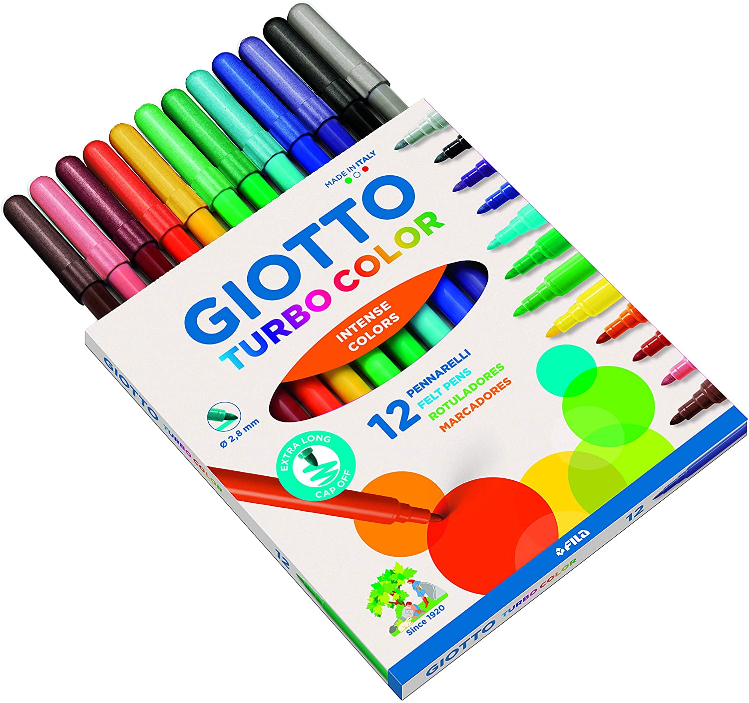 Lot 12 Mkr. Giotto Turbo Color - Pt. Fine