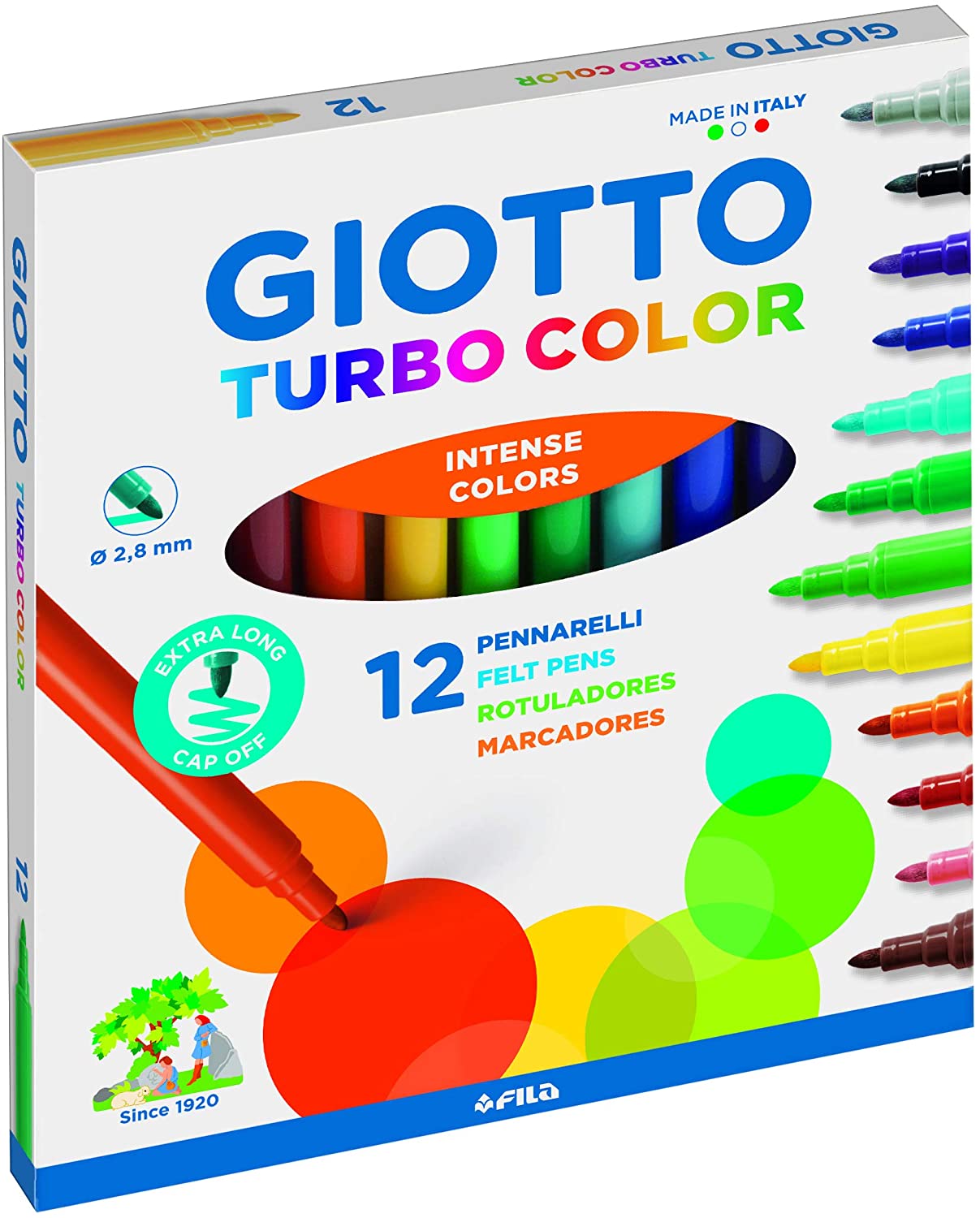 Lot 12 Mkr. Giotto Turbo Color - Pt. Fine
