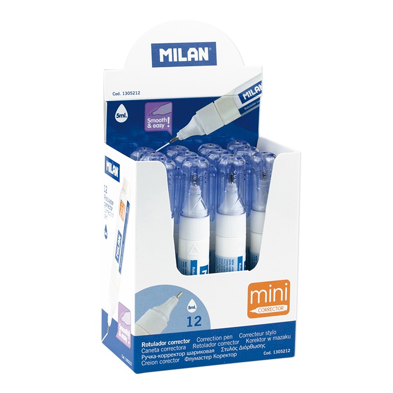 Lot de 12 Milan Mini Correcteurs