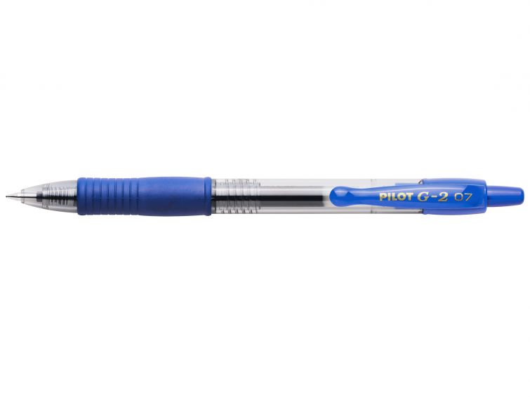 LOT de 12 Pilot G2 Stylo Roller Gel