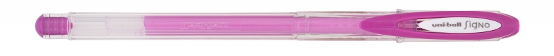 LOT de 12 Uni-ball UM-120AC Signo Angelic Gel Ink Roller - Pointe sphérique 0,7 mm - Encre résistante à l'eau et à la lumière - Écrit sur papier noir et blanc - Couleur rose
