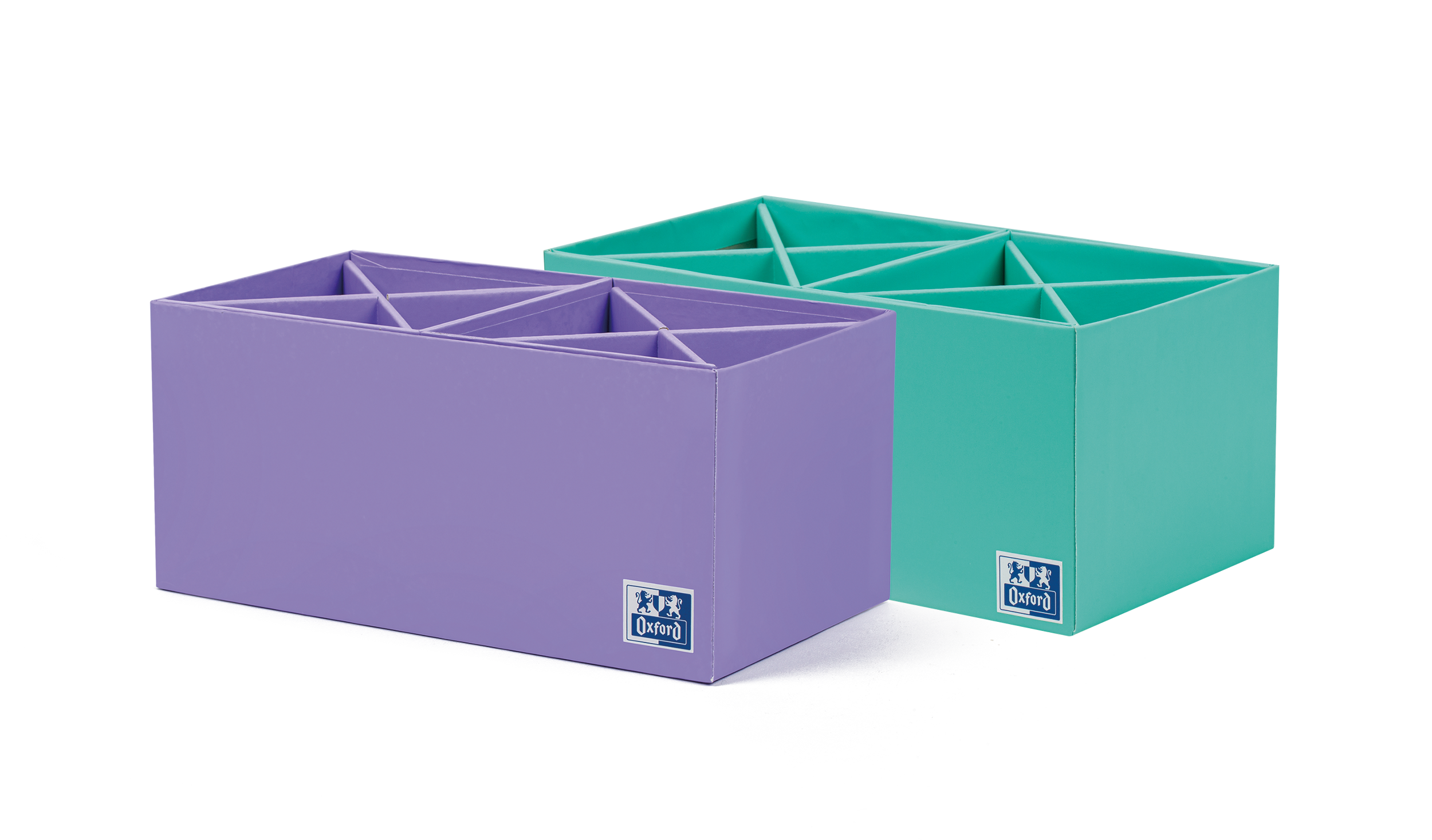 LOT de 4 Oxford Cross Pen Holder 2x4 - Organisateur de stylos - Design en forme de croix - Capacité pour 8 stylos - Idéal pour le bureau