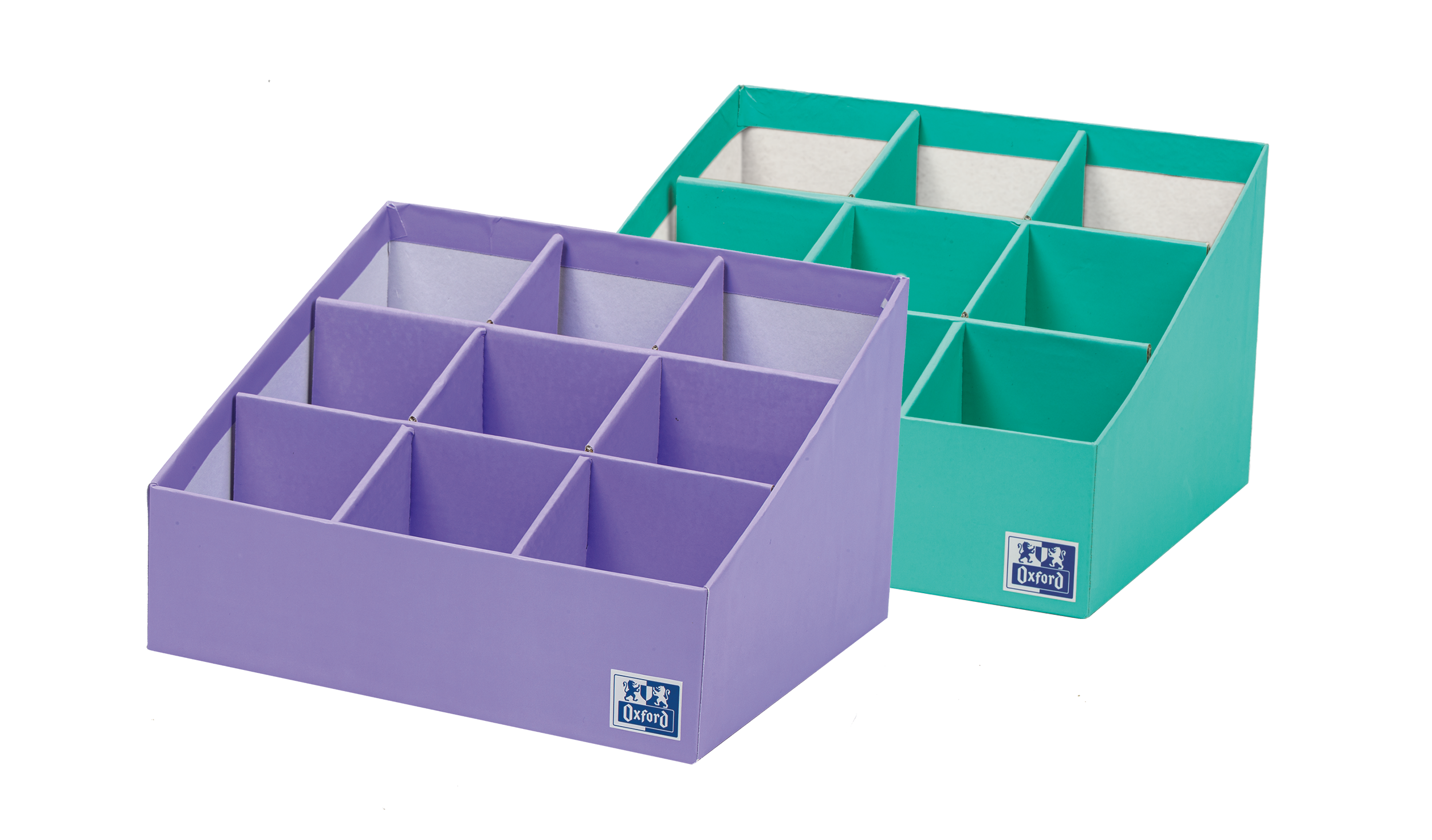 LOT de 4 Oxford Porte-stylo à échelle 3 x 3 – Organiseur pratique de notes autocollantes – Échelle de couleurs pour prioriser les tâches – Idéal pour planifier et mémoriser les tâches
