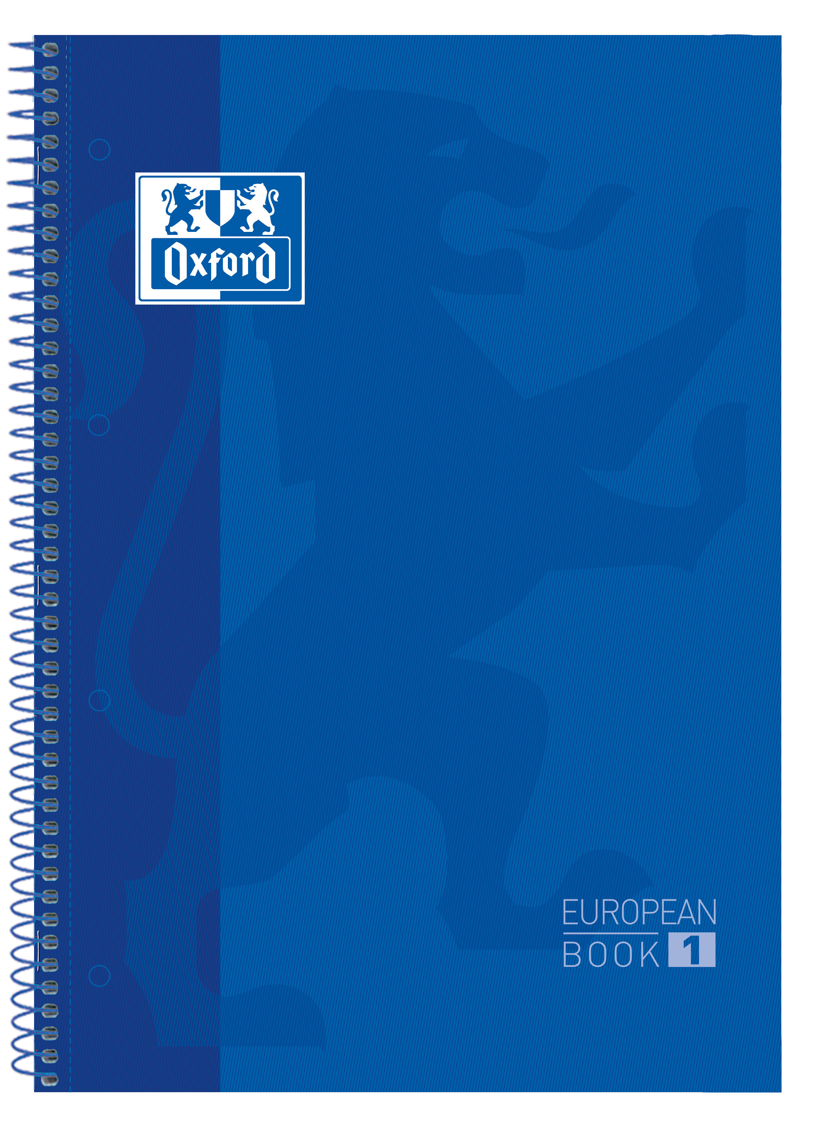 Cahier Oxford A4+ 5x5mm 80f Bleu Marine