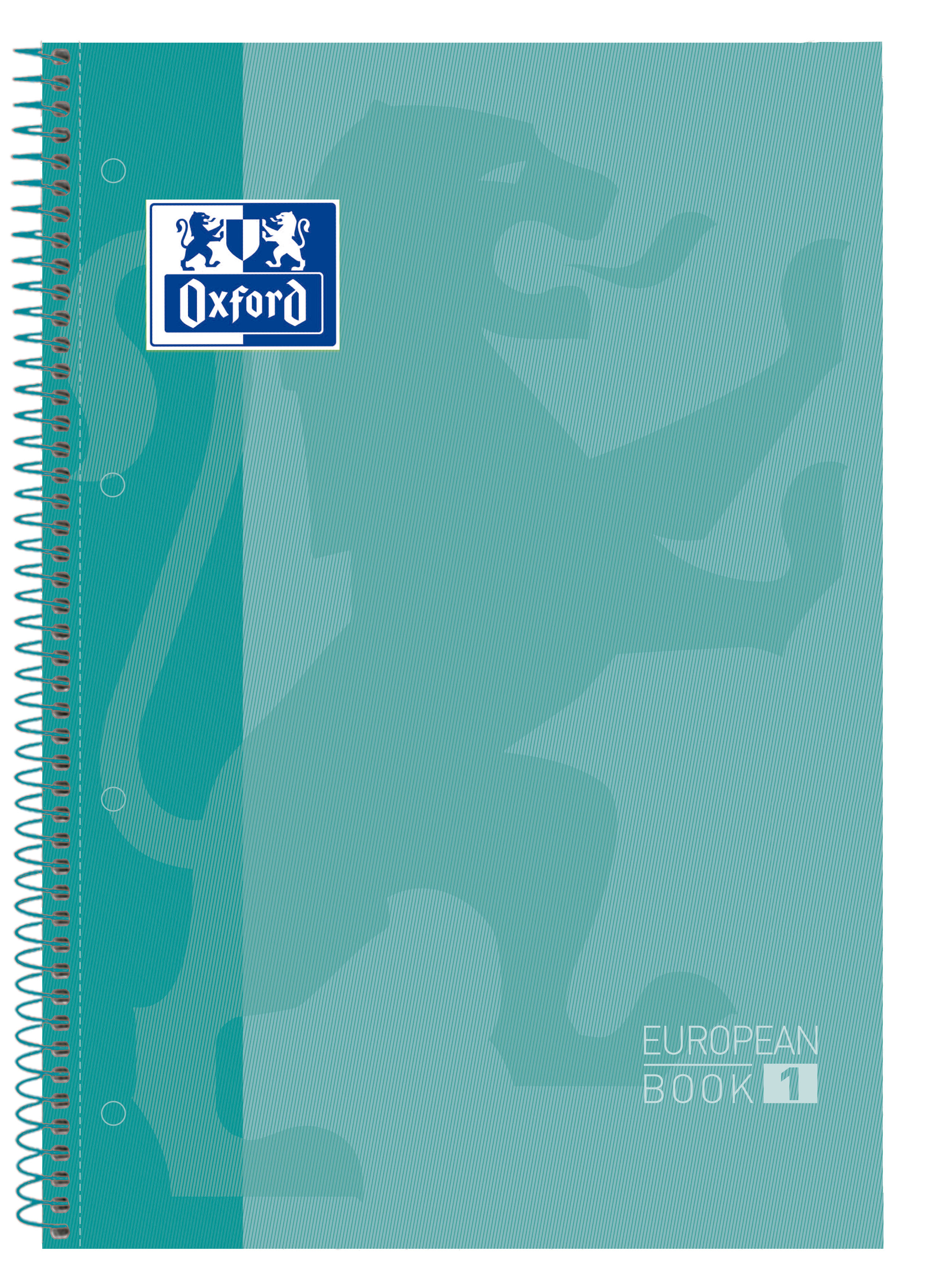 Cahier Oxford A4+ 5x5mm 80f Menthe