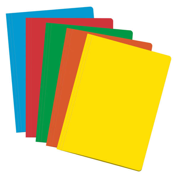 LOT de 50 Sous-classeurs Dohe en Carton 180 g - Avec Fente de Fixation - Résistants et Durables - Idéals pour Organiser des Documents