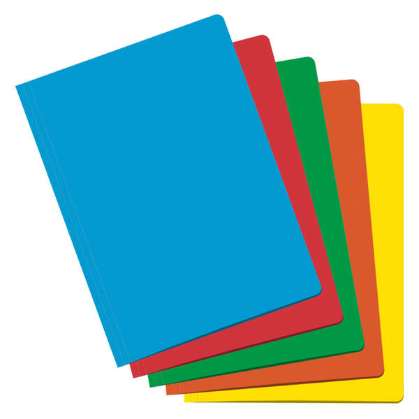 LOT de 50 Sous-classeurs Dohe en Carton 180 g - Avec Fente de Fixation - Résistants et Durables - Idéals pour Organiser des Documents