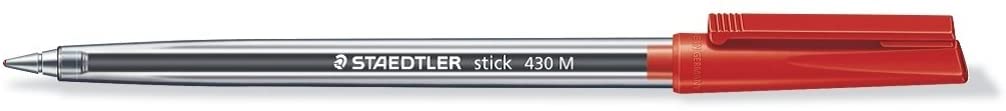 ✓ LOT de 50 Staedtler Stick 430 Stylo bille couleur en stock -  123CONSOMMABLES