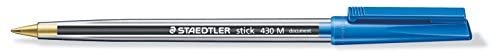 LOT de 50 Staedtler Stick 430 Stylo bille