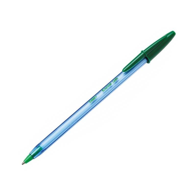 Lot de 50 stylos Bic Cristal Soft Verts