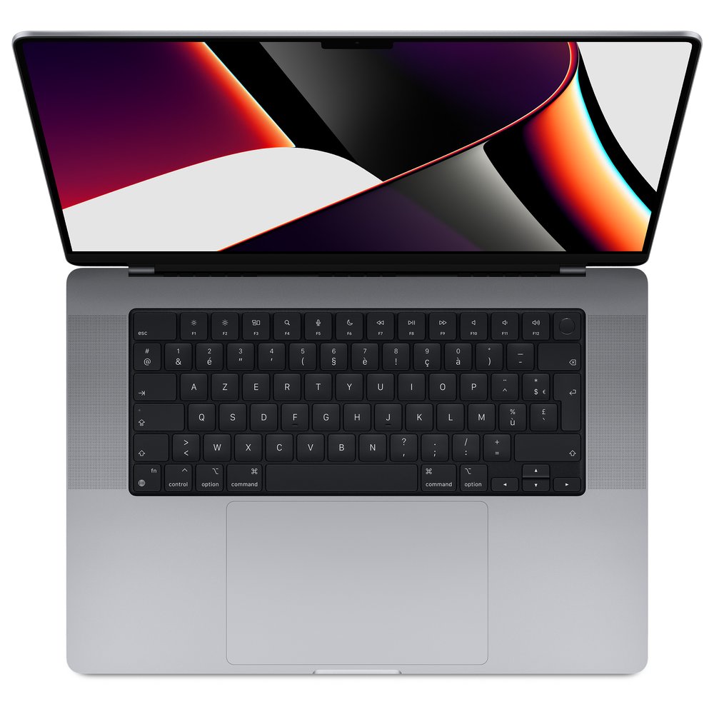 MacBook Pro 16'' M1 Pro (CPU 10 / GPU 16) 16Go 512Go SSD 2021 Gris