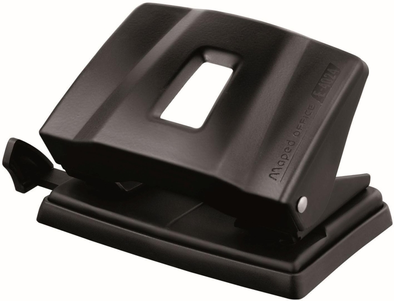 Maped Essentials Metal Pack d'agrafeuse en métal E3543 + perceuse à métal E4024 - Agrafe jusqu'à 25 feuilles à la fois - Prend en charge les agrafes 24/6 et 26/6 - Perfore jusqu'à 25 feuilles - Couleur noire
