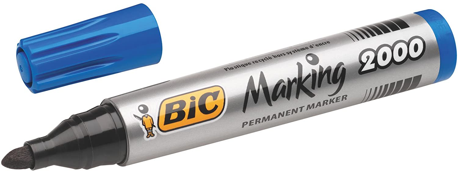 LOT de 12 Marqueur permanent Bic Marking