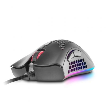 Mars Gaming MMEX Souris Gaming USB 32000dpi - Boîtier Panneau Perforé - 7 Boutons Programmables - Eclairage Chroma RGB - Droitier - Câble 1.70m