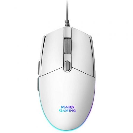 Mars Gaming MMG USB Gaming Mouse 3200dpi - Éclairage RGB Flow - 5 Boutons - Droitier - Câble 1,60m